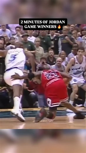 Timeless Sports | Over two minutes of Michael Jordan game winners! COLD 🥶 | Instagram