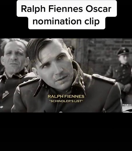 #RalphFiennes #SchindlersList #Oscars #1994 #Robbed #AmonGoeth #Performance #Acting #StevenSpielberg #BestActor