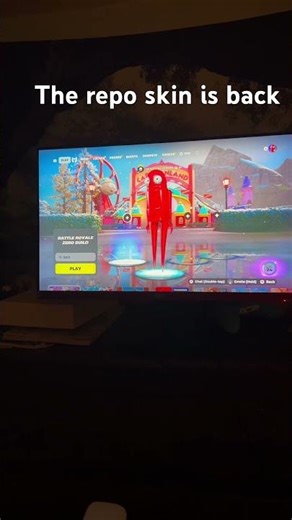 #fortnite THE REPO SKIN IS BACK