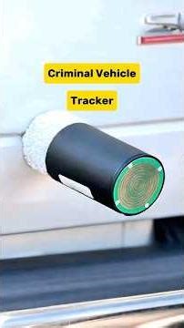 Police Use This Gadget to Track Criminal Cars! #technology #tracker #innovation #shorts #facts