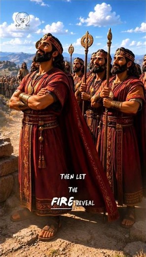 FIREFALL | When God Answered by Fire | Elijah vs The Prophets of Baal Animation