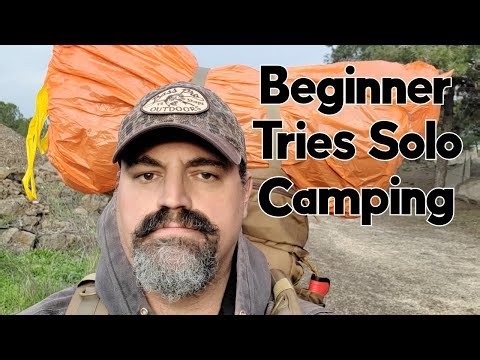 Beginner Tries Solo Camping | Outdoor Boys Fan Video