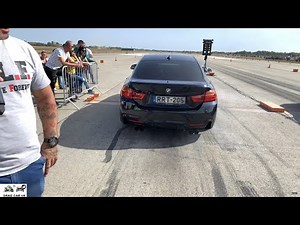 BMW 435d xDrive vs BMW 330i drag race 1/4 mile 🚦🚗 - 4K