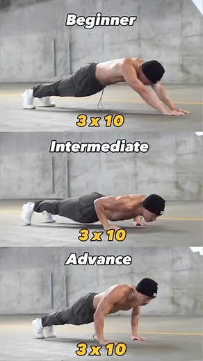 6.1K views · 53 reactions | Core Challenge (Save This)Training with Bodyweight movements allows infinite variations to progress. Here are 3 levels of Core exercises from Beginner to Advanced variations. Which Level Are You | Prove It | Facebook