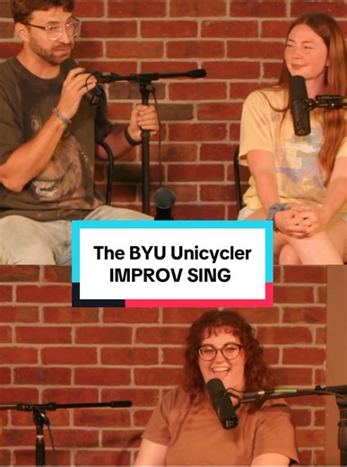 The BYU Unicycler | IMPROV SONG #improv #byu #unicycle #musicalmonday #improvbroadway | Zach Atherton