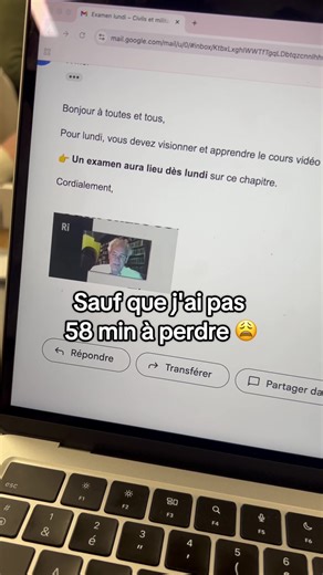 Dsl j’ai pas le temps 🥱 #prof #lycee #cours #maths #revision