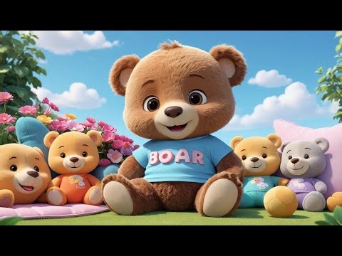 Baby Bear Snuggle Snuggle Stretch | Gentle Kids Song | Cozy Morning Rhyme