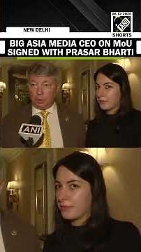 “Signed an MoU with India’s largest news broadcasting company” BIG ASIA Media CEO Alexander Lebedev