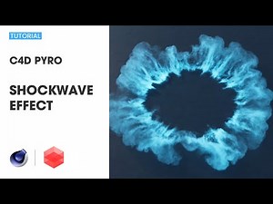 Cinema 4D pyro beginner tutorial | Shockwave effect | Part 1