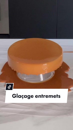 How to Make Mirror Glaze Cake with Caramel | Tutorial
