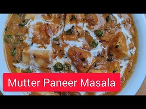 Mutter Paneer Masala Recipe | How to make Paneer Peas Masala at home | Nalan Samayalarai