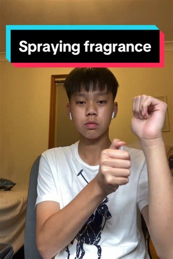 Spraying fragrance #cologne #fragrance #overspraying