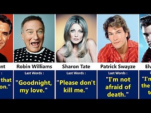 😢 Tragic Last Words of Hollywood Actors – Heartbreaking & Unforgettable
