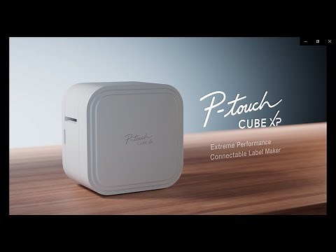 P-touch CUBE XP Label Maker PT-P910BT Delivers Extreme Labeling Performance