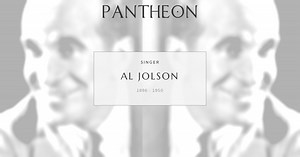 Al Jolson Biography | Pantheon