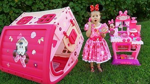 1.9M views · 41K reactions | Diana and Minnie Mouse Birthday  Today is Minnie Mouse's birthday. Diana buys a dress as a gift for Minnie, but keeps it for herself. Then Diana buys new gifts - toys Minnie Mouse. But she also needed these toys!... | Baby baby cartoon | Facebook