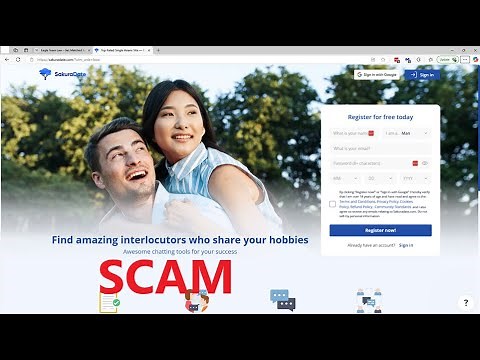 SakuraDate.com Dating Site SCAM Warning!