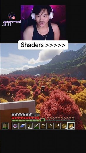 How do people play this game without shaders? #minecraft