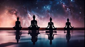 Cosmic meditation: infinity loop animation for ultimate mental clarity and emotional relaxation