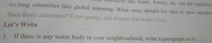 inviting calamities like global warming. What steps should we t... | Filo