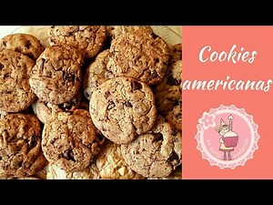 Galletas o cookies americanas con chips de chocolate | Mi tarta preferida