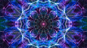 Vibrant Calm - 4k Relaxing Visuals with No Sound - Trippy.me