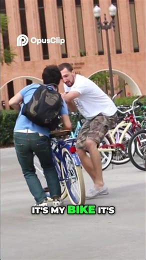 Bike Theft Gone WRONG! 🤯 Caught Everyone Off Guard With This Prank!