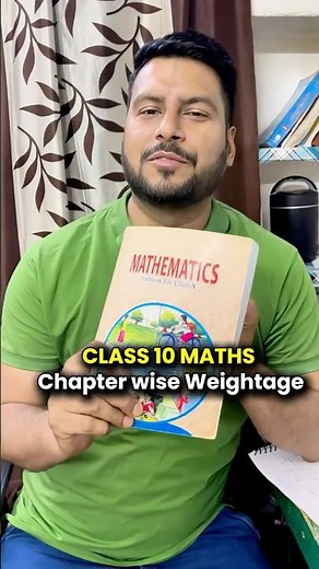 Class 10 Maths Chapter Wise Weightage 2025-26 🔥 #class10 #class10maths #esaral