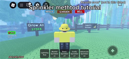 Moon Blossom Sprinkler Method Tutorial