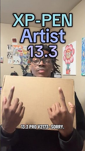 NEW TABLET UNBOXING!! @XPP‪@XPPen‬icial (Xp pen artist 13.3 pro v2)#ami #art #xppen