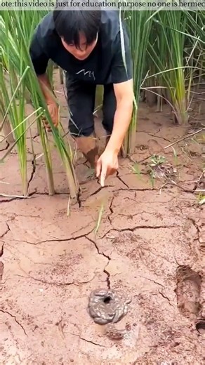 গর্তের ভিতর থেকে কি বেরিয়ে আসলো #viralvideo #fishingvideo #fish #fishtrap #fishingworld #shorts