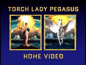 Torch Lady Pegasus Home Video logo (May 19, 1993 - March 27, 2001)