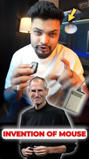 Computer Mouse Kisne Invent Kiya? Real Tech Story! 🖱️ #shorts #interestingfacts #techshorts #tech