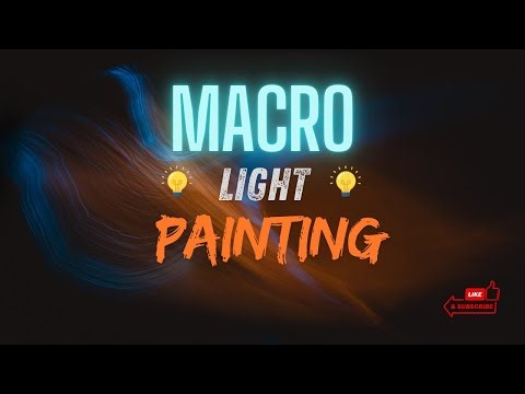 STUNNING Macro Photography with Light Painting | Easy Budget Setup at Home
