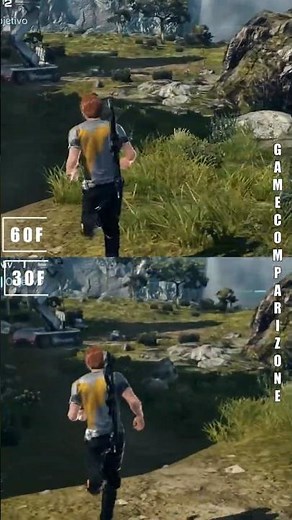 30 vs 60 FPS Xenoblade Chronicles X Switch vs Switch 2 comparison
