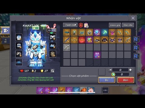 Blockman Go skyblock test set new ss39 sói lưỡi thệ chí mạng? 🐺❄️