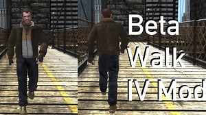 GTA 4 IV Beta Walkstyle Mod - GTAinside.com