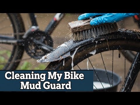 How I Cleaned My Bike Mudguard | Easy steps