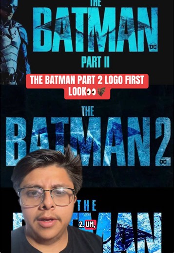 The Batman Part 2 Logo Revealed — First Look