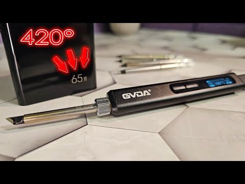 🔥 НАГРЕВ ЗА 5 СЕКУНД! ДЕШЕВЛЕ TS100! GVDA GD300.ОБЗОР🔥