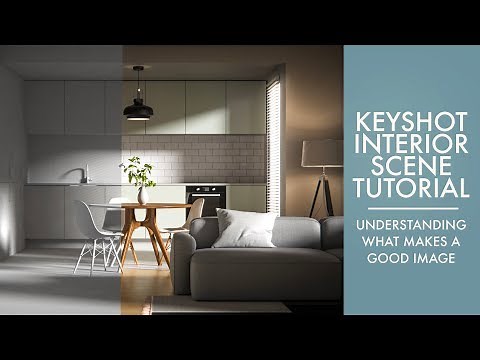 Keyshot Interior Scene Tutorial