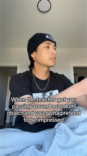 When the teacher got you passing around a random object #funny #relatable #memes