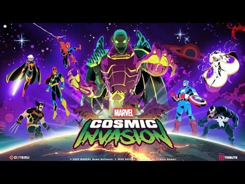 LincPlus M8 8.4 Helios 99 Android Tablet.Gamehub.Marvel Cosmic Invasion-gameplay