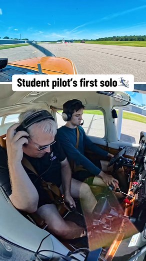 67K views · 1.3K reactions | A day every pilot remembers! Congratulations, Christian拾 #pilot #aviation #flightschool | Inflight Pilot Training | Facebook