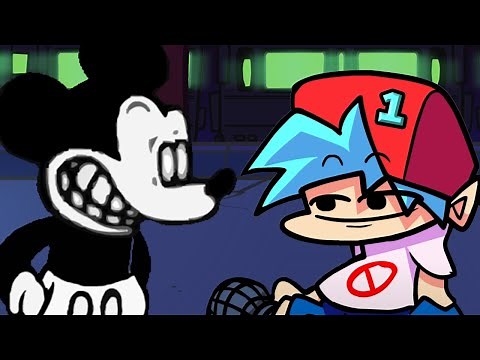 Friday Night Funkin' vs. Mickey Mouse Mod (Phase 3 + Cutscenes), but Boyfriend BEEPS only once