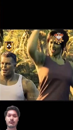 Hulk vs She Hulk 💪 | Power & Strength Showdown | Marvel Super Battle | #Shorts