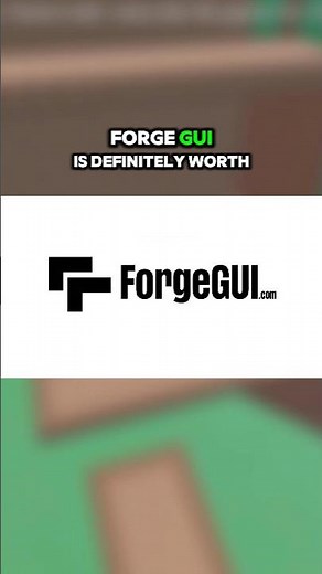 This Forge GUI Will save you HOURS! 🤯 #viral #forgegui #roblox #robloxdev #shorts