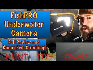 Using a FishPRO Underwater Camera to Catch Trout!!