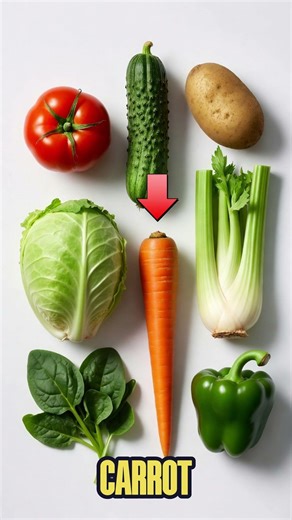 Improve Your English: 8 Vegetables | Learn 8 Vegetables in 30 Seconds | Improve Speaking Skills #fun