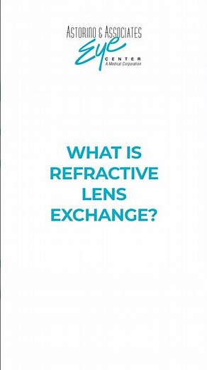 What is Refractive Lens Exchange?